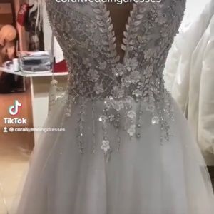 A-line wedding dress